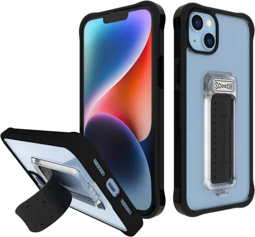 Vista 129 de Scooch Wingman - Funda con soporte de patas para iPhone 11 [Protección contra caídas de 10 pies] [Soporte de dos vías] Cubierta protectora, funciona