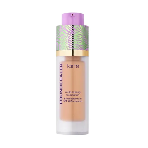 Vista 14 de tarte Babassu Foundcealer Base Dewy - Protector solar SPF 20 de amplio espectro, base y corrector en 1 con SPF, maquillaje vegano para el cuidado