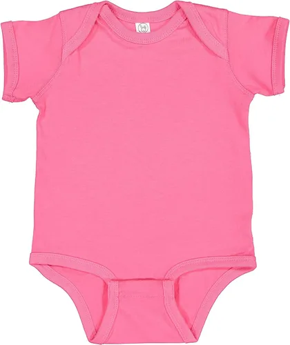 Vista 7 de RABBIT SKINS, Body de manga corta de jersey fino suave para bebé