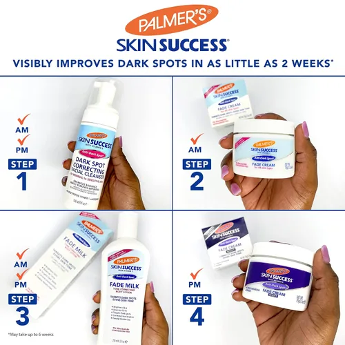 Vista 3 de Palmer's Skin Success Eventone - Limpiador facial espumoso, corrector de manchas oscuras para cicatrices desiguales de piel y acné, 5 onzas