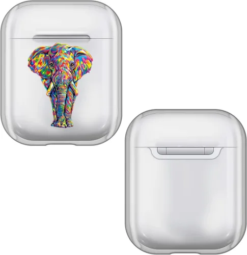 Vista 14 de Head Case Designs P.D. Moreno - Funda de carga de cristal duro transparente con licencia oficial de P.D. Moreno, con diseño de animales