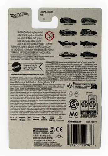 Vista 2 de Hot Wheels Neon Speeders 1:64 Diecast (GT Hunter 5/8)