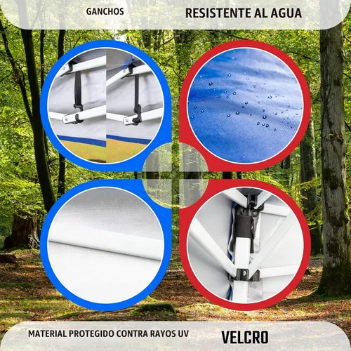 Vista 2 de Reemplazo de toldo desplegable con protección UV (96 pulgadas UV)