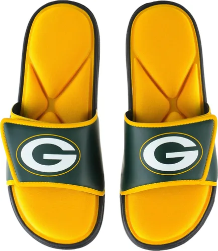Vista 26 de FOCO mens NFL Team Logo Sport Shower Foam Slide Flip Flop Sandals