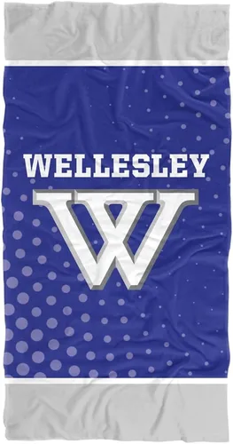 Vista 186 de LOGOVISION Manta Abilene Christian University, 30x60 Logo Dots CottonFront/PolyBackBeachTowel