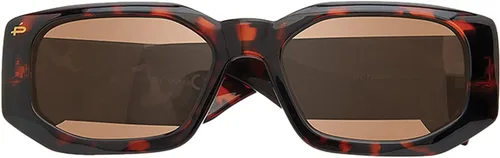 Vista 2 de Prive Revaux The Paris - Gafas de sol rectangulares hechas a mano, lentes polarizadas con 100% protección UV, para mujer