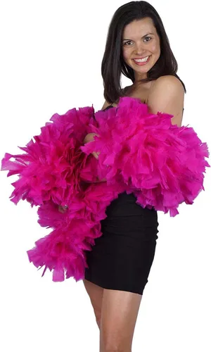 Vista 12 de ZUCKER Boas de plumas unisex para adultos o para mujer Negro