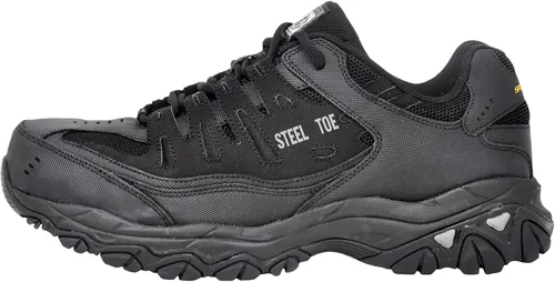 Vista 7 de Skechers - Tenis de construcción con punta de acero Cankton para hombre