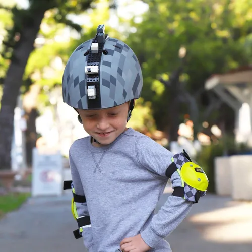Vista 4 de Raskullz Cascos de bicicleta para niños Block Hawk