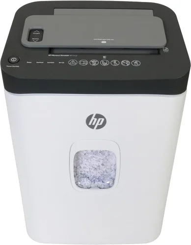 Vista 13 de HP - Trituradora de papel micro cortada, manual de 14 hojas, alimentación