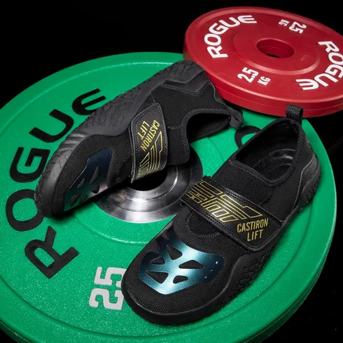 Vista 4 de DeadLift - Zapatos de levantamiento de pesas, para levantamiento de pesas, para entrenamiento de pesas, entrenamiento de fitness, entrenamiento