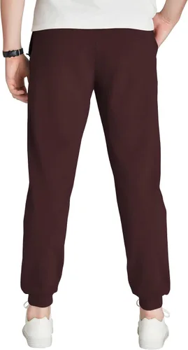 Vista 10 de Idtswch 30/32/34/36/38/40. Pantalones deportivos altos para hombre, extra largos, con bolsillos con cremallera