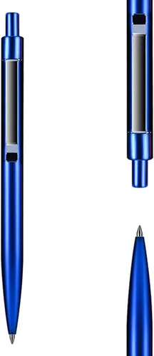 Vista 13 de DUNBONG Bolígrafo de Gel de Metal Negro, Bolígrafo de Tinta de Gel, Tinta Negra, Pluma de Tinta Retráctil de 0.5mm (Negro)