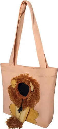 Vista 12 de Bolso de hombro de lona para mascotas, lindo transportador de gatos con forma de abeja, tamaño S, portátil para gatitos y cachorros, transportadores