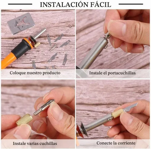 Vista 3 de Juego de herramientas eléctricas de cortador de cuchillos calientes 67pcs