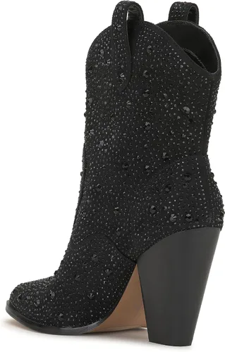 Vista 7 de Jessica Simpson Womens Cissely Embellished Western Ankle Boots