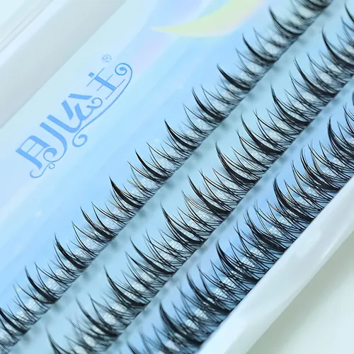 Vista 37 de Extensión de Pestañas DIY Efecto 3D Natural Individual 9/11/12mm Pestañas 80 Racimos Pestañas de Volumen Set Mixto, Extensión de Pestañas Caseras