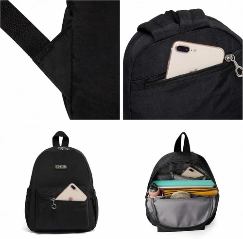 Vista 7 de Aotian - Mochila ligera y duradera para mujeres y niñas, para viajes, senderismo.
