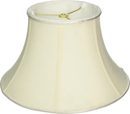 Vista 8 de Royal Designs Shallow Bell - Pantalla para lámpara (6.5 x 12 x 8.75 pulgadas), color blanco