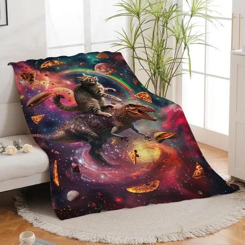 Vista 307 de Manta de águila con la bandera estadounidense y águila calva, regalos para niños, niñas, niños, adultos, mujeres y hombres, suave, acogedora, cálida