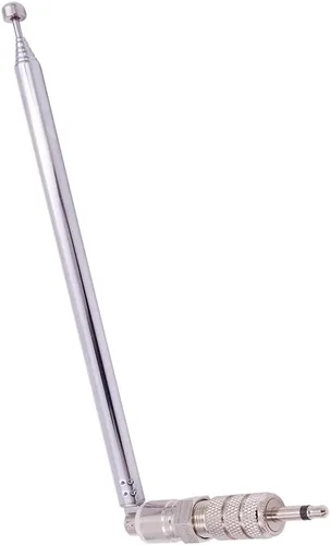 Vista 6 de Antena de radio telescópica de FM, antena masculina del enchufe de 75