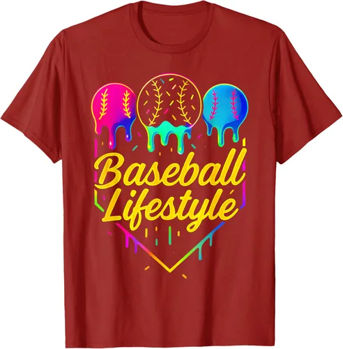 Vista 67 de Baseball Life Style 101 - Camiseta de béisbol para jóvenes