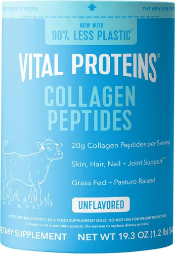Vista 20 de Vital Proteins - Péptidos de colágeno en polvo - Polvo de chocolate para la salud del cabello, uñas, piel, huesos y articulaciones, 13.5 oz