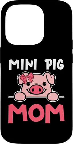 Vista 17 de Cute Mini Pig Mom Miniature Pig Owner Women Case for iPhone 16