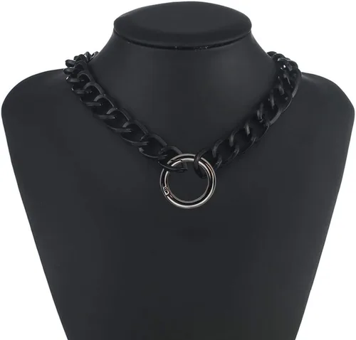Vista 5 de Gargantilla de cadena para hombre y mujer