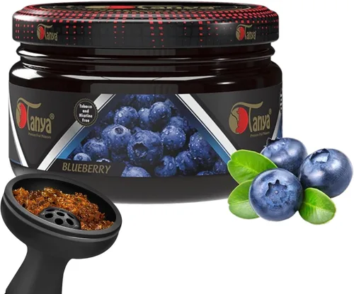Vista 28 de Tanya Herbal Hookah Molasas 100% sin nicotina y tabaco Sabores de shisha de narguile orgánicos Mezcla de frutas Sabores de shisha 250g Frascos