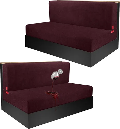 Vista 72 de Fundas de cojín impermeables para sofá, funda elástica lavable con diseño elástico antideslizante, protector de muebles para mascotas y niños