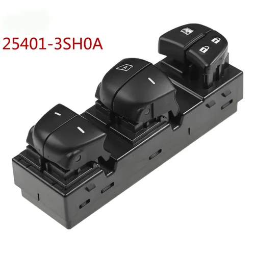 Vista 5 de Car Electric Power Master Window Switch Lifter Button LHD, for Nissan X-Trail 2014-2020 254013SH0A, Power Window Switch auto Parts