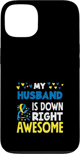 Vista 7 de My Husband is Down Right Awesome Down Syndrome Awareness Case for iPhone 17