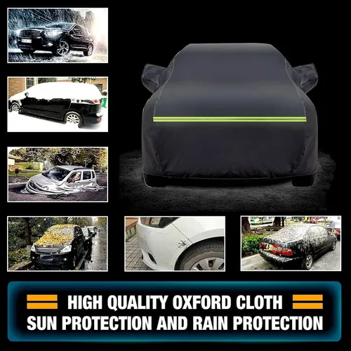 Vista 2 de Funda para automóvil compatible con Mazda Mazda2, Mazda3, Mazda5, Mazda6, para todo tipo de clima, para interiores y exteriores, impermeable