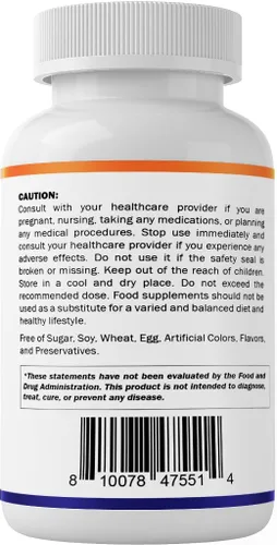 Vista 9 de Vitamatic Arroz de levadura roja sin citrinina, 1200 mg. Cápsulas con CoQ10 100 mg, niacina libre de 100 mg y ajo en polvo 20 mg - 120 cápsulas