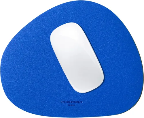 Vista 20 de Alfombrilla para ratón, antideslizante, lavable, impermeable, alfombrilla de ratón para computadora (azul bebé)