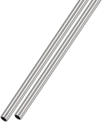 Vista 13 de METALLIXITY Tubo de acero inoxidable 316 (0.039 in de diámetro exterior x 0.006 in de pared T x 9.843 in de largo), 2 piezas, tubo recto
