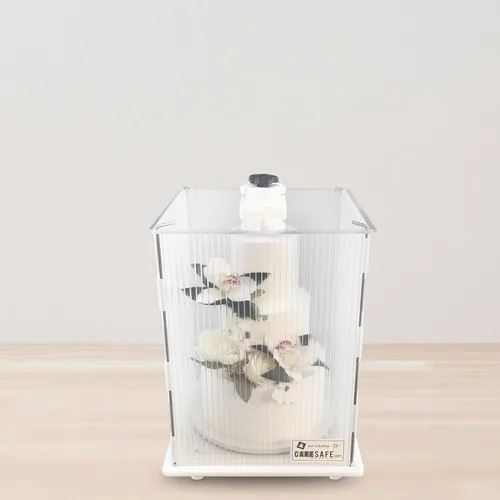Vista 6 de CAKESAFE Transportador de pasteles Itsy Tall reutilizable, de plástico