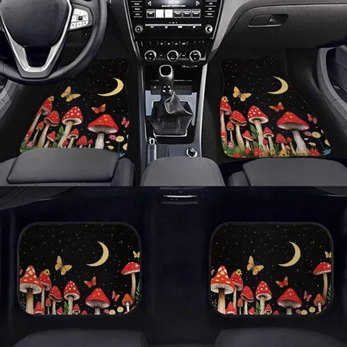 Vista 40 de Tapetes personalizados para piso de automóvil, alfombras personalizadas para piso de automóvil con tu nombre de imagen personalizado, texto, juego