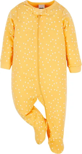 Vista 4 de Onesies Brand Paquete de 4 mamelucos Sleep 'N Play para bebés niñas