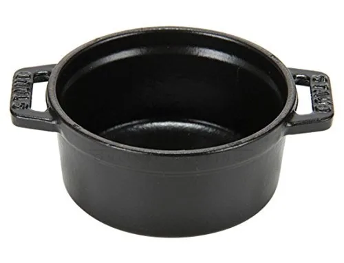 Vista 2 de STAUB Juego de mini fondue de hierro fundido, 10cm/3.94", negro