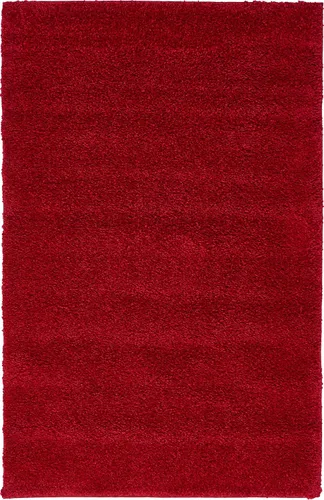 Vista 10 de Unique Loom Colección Solo - Alfombra de área Calabasas (3 pies 3 pulgadas x 5 pies 3 pulgadas, rectangular, rojo)