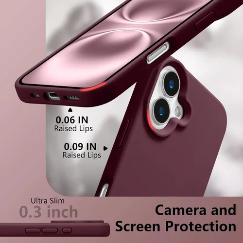 Vista 527 de Funda magnética de silicona para iPhone 13 Pro, color blanco antiguo [Compatible con Magsafe] [Forro de microfibra suave antiarañazos], funda
