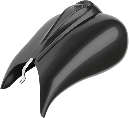 Vista 60 de Cubiertas de tanque estiradas con consola de tablero y tapa de tanque de combustible, cubiertas de combustible de galón para Harley Touring Whisky