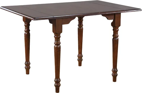 Vista 3 de Sunset Trading Andrews - Juego de comedor rectangular de 3 piezas de 48 pulgadas Mesa de hojas colgantes expandible Sillas Arrowback totalmente