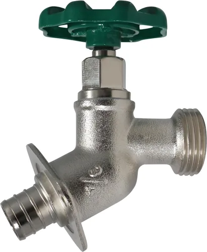 Vista 17 de XFITTING 1/2" hembra NPT x 3/4 GHT Sillcocks, GHT (manguera de jardín roscada) - latón 26-2-3 (1)