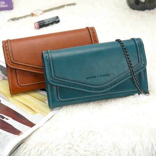 Vista 6 de Monedero pequeño para mujer, bolso de noche con cadena, bolso cruzado con ranuras para tarjetas