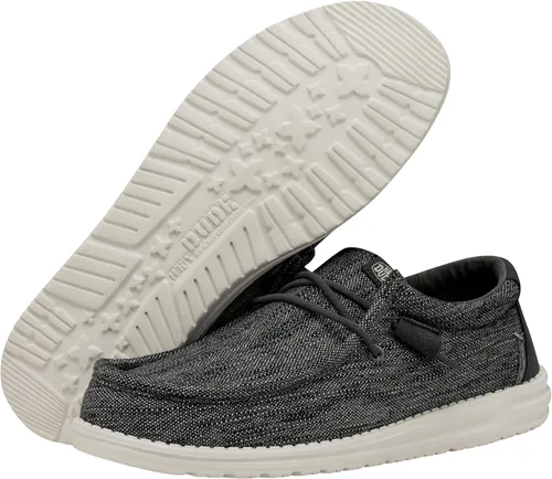 Vista 3 de Hey Dude Wally Ascend - Zapatos casuales tejidos sin cordones
