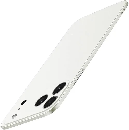 Vista 19 de Casechics Compatible con iPhone, Funda de Lujo Mate de PC Duro Ajuste Delgado Ultra Delgada Ligera Protección de Lente de Cámara Funda Suave a Negro