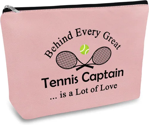 Vista 8 de Mikela Bolsa de cosméticos de regalo de capitán de tenis para mujer, Negro